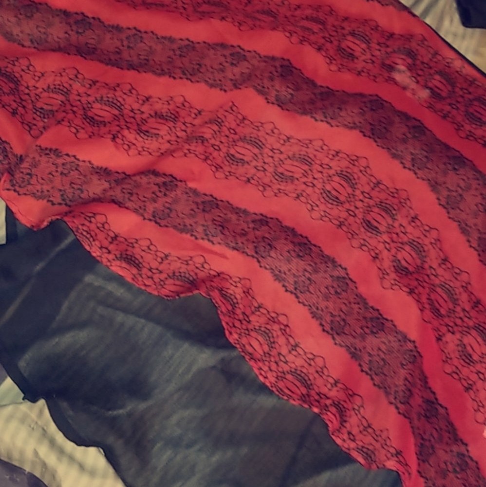 Mesh lace shirt